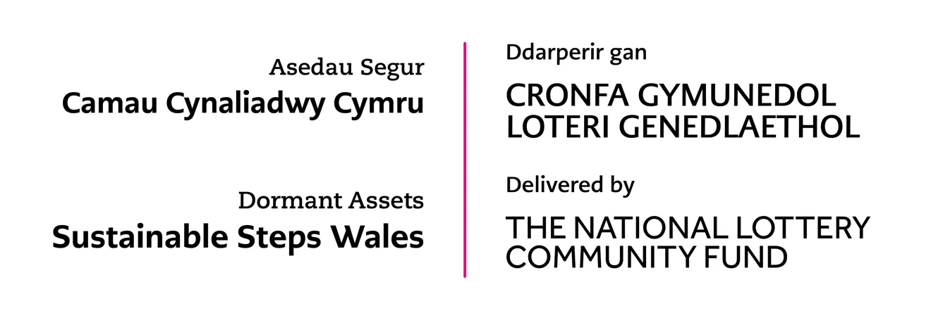 Sustainable Steps Wales logo