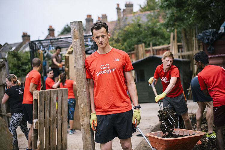 GoodGym CEO Ivo Gormley on a GoodGym “mission”