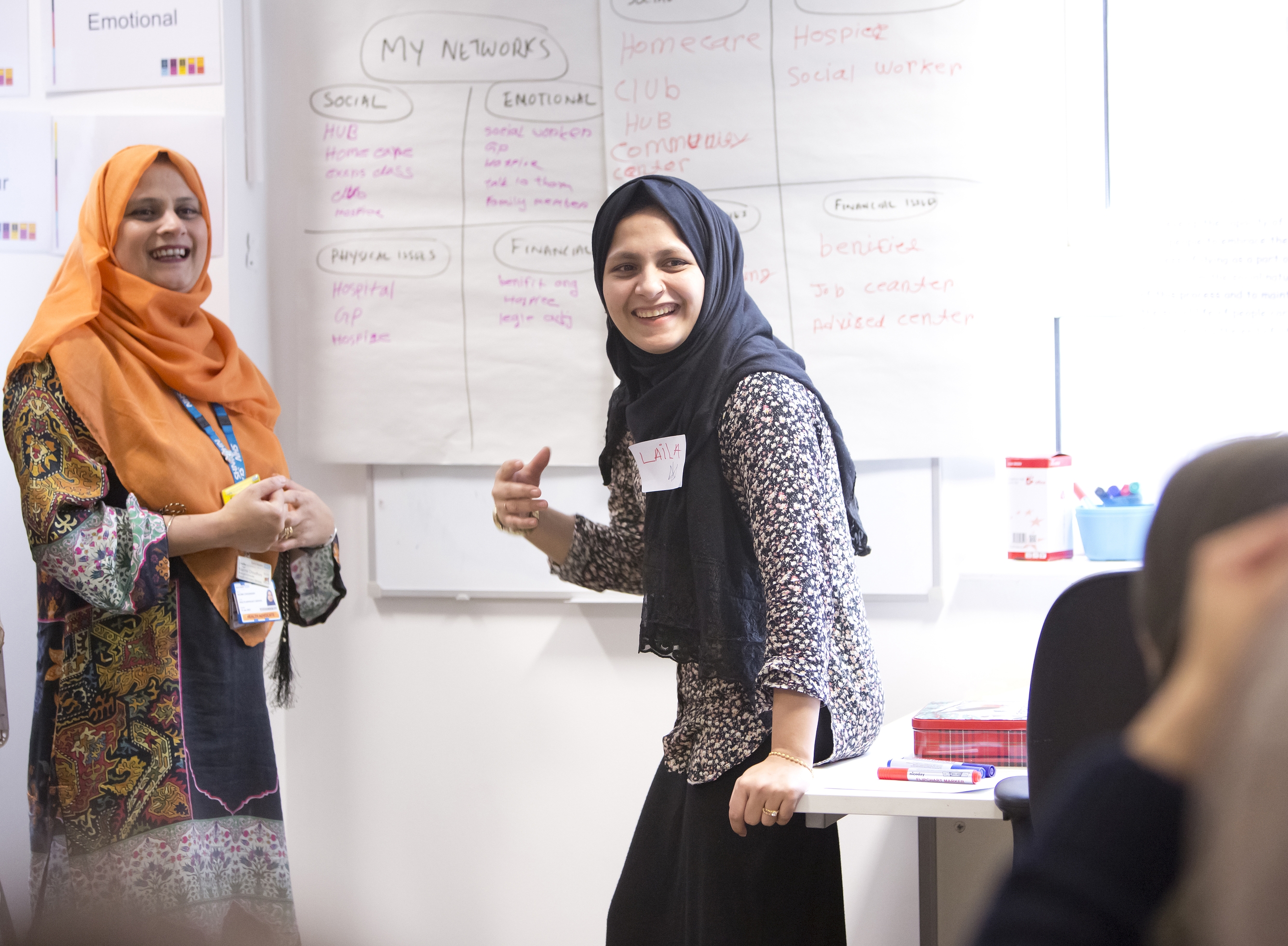 A workshop at Harford Community Centre