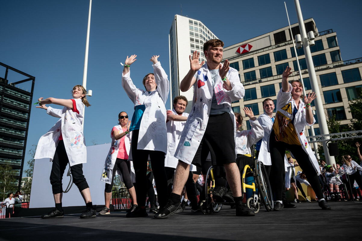 Critical Mass dancers perform at Birmingham International Dance Festival 2022